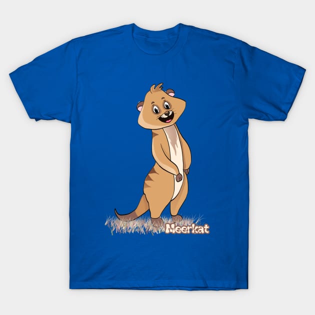 Meerkat t-shirt T-Shirt by KissedbyNature